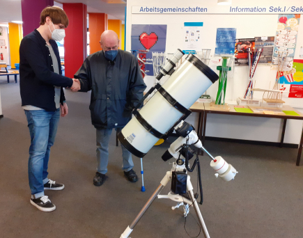 Ein neues Teleskop für die Astronomie