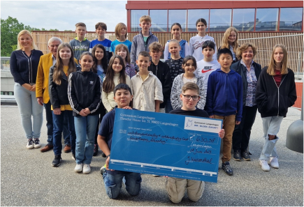 Kinderhospiz Löwenherz - Spendenübergabe am Gymnasium Langenhagen